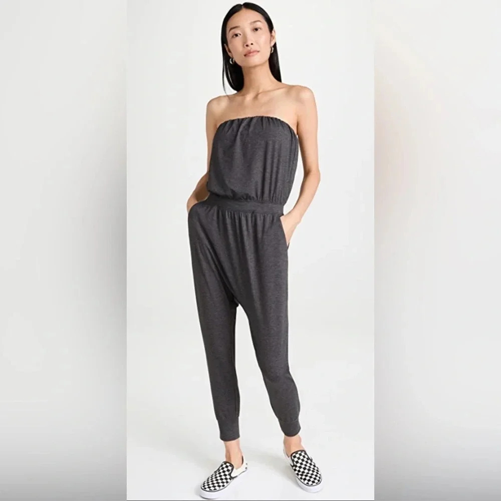 ! Women’s NWT dark gray, Harem joggers Spiritual Gangster jumpsuit, size Xs